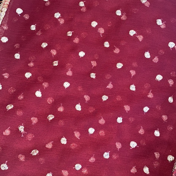 Gorgeous Pakistani 3 Piece Velvet Suit - Picture 7 of 8